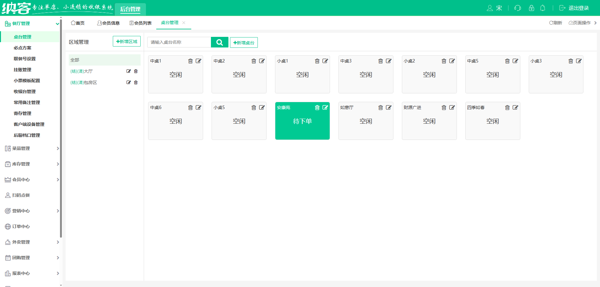 盖浇饭店用什么会员系统